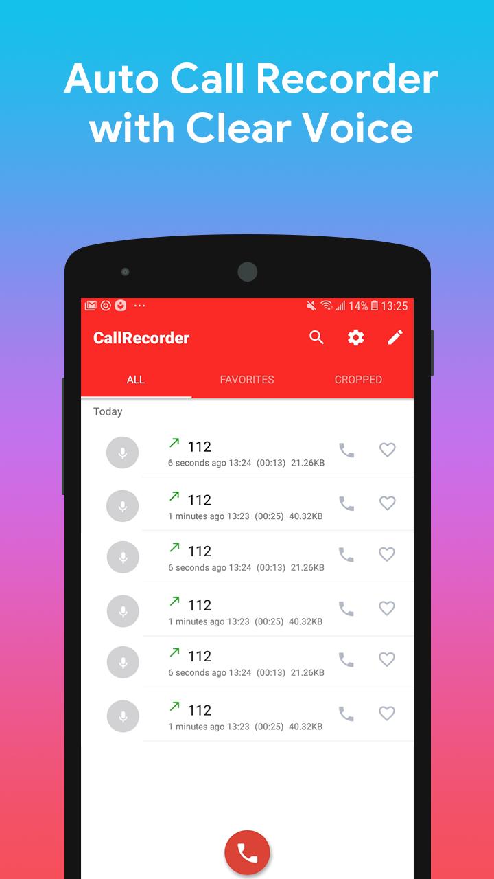 Automatic call recorder app android